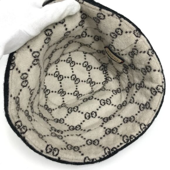 Gucci Hat Double G Wool Black main image 7